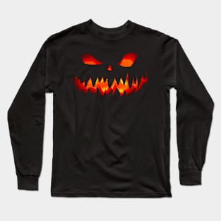 Halloween Face Long Sleeve T-Shirt